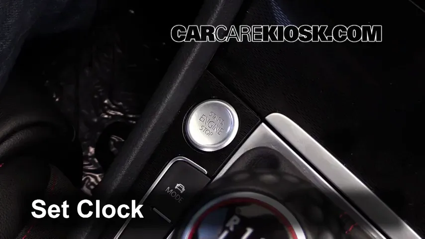 2016 Volkswagen GTI S 2.0L 4 Cyl. Turbo Hatchback (4 Door) Clock